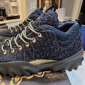 Oakley Factory Team X Brain Dead Suede Edge Boot Hairy Blue Graphite Mens 10 NEW
